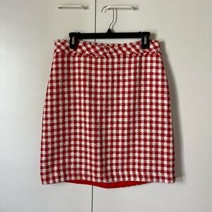 Ann Taylor Size 8 Gingham Skirt 🤍❤️